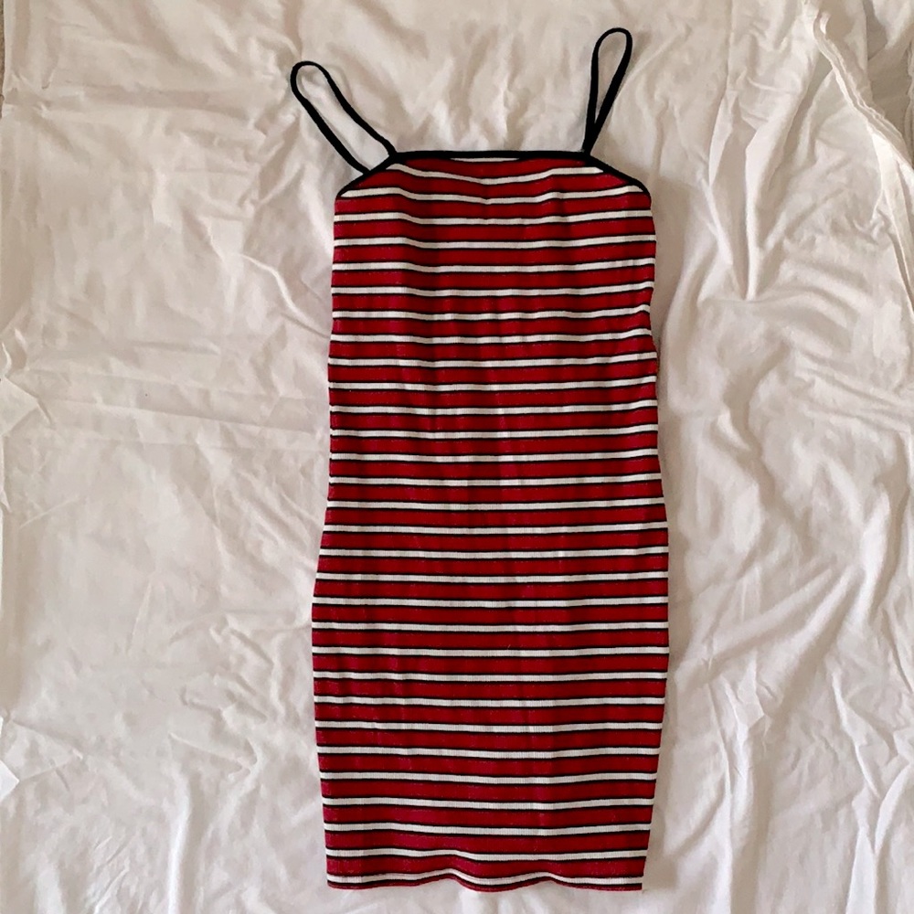 Bodycon striped dress